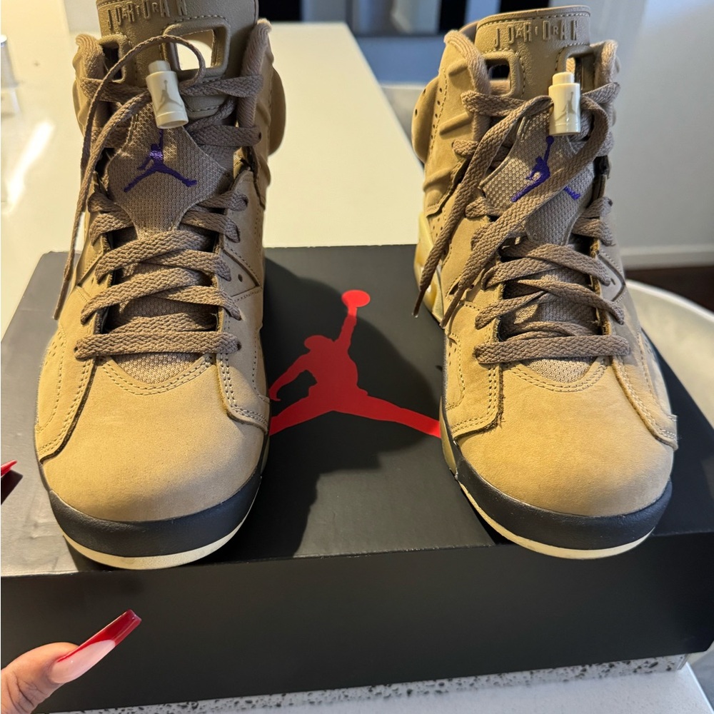 Jordan Tan Sneakers Stylish and Comfortable